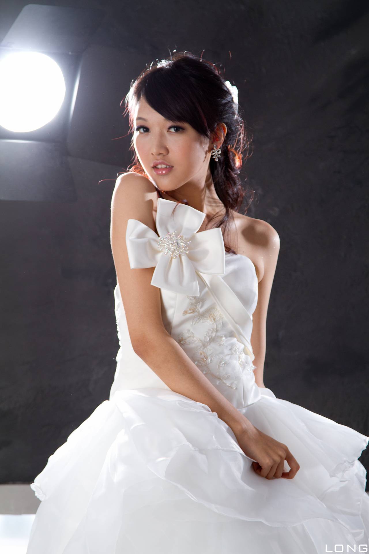 棚拍]Jill 瑋廷 婚紗之白 Beauty性感美女写真套图